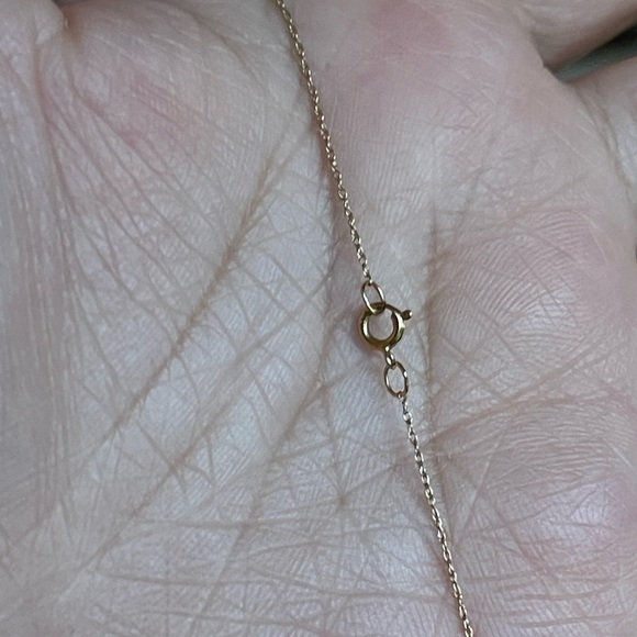 14k Cubic Zirconia Necklace - Picture 4 of 4